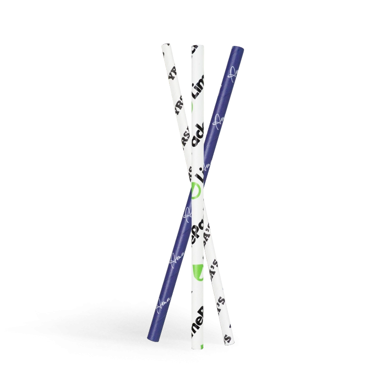 custom printed paper straws