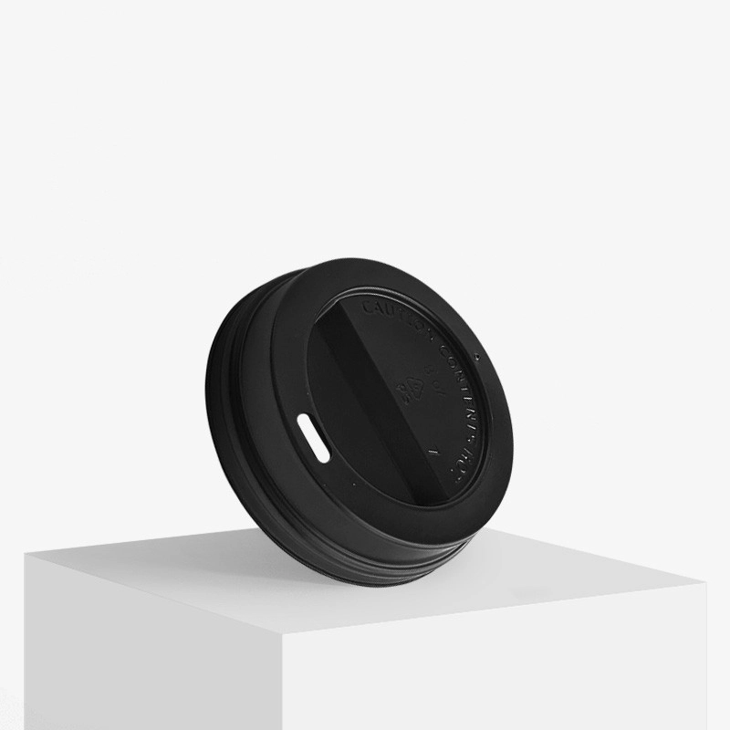 lids for paper cups black