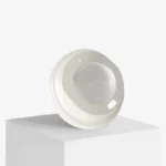 lids for paper cups pla white